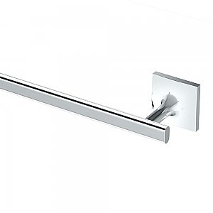 Waterline Solid Brass 18" Towel Bar - Chrome