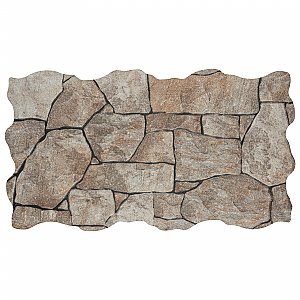 Andorra Beige 10-3/8" x 18-3/4" Ceramic Wall Tile - 8 Tiles Per Case - 10.88 Sq. Ft.