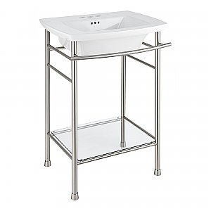 American Standard Edgemere® Console Sink Legs - Brushed Nickel