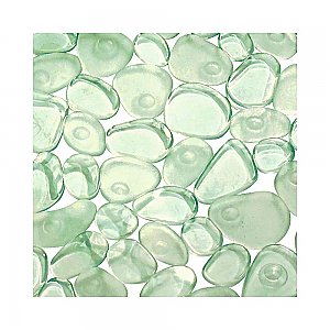 Pebblz Non-Slip Suction Bath Mat for Shower, Bathtub - Green