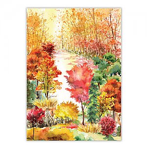Michel Design Works Kitchen Towel - Orchard Breeze