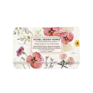 Michel Design Works Medium Bar Soap - Pressed Flowers