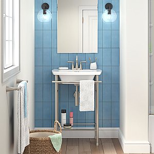 American Standard Edgemere® Fire Clay Sink Basin Top - Single Hole Drilling