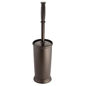Kent Toilet Bowl Brush and Holder - Bronze