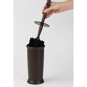 Kent Toilet Bowl Brush and Holder - Bronze