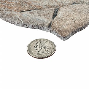 Andorra Beige 10-3/8" x 18-3/4" Ceramic Wall Tile - 8 Tiles Per Case - 10.88 Sq. Ft.