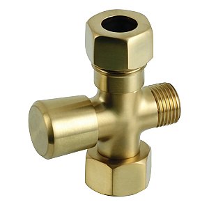 Vintage ABT1060-7 Shower Arm Diverter - Satin Brass