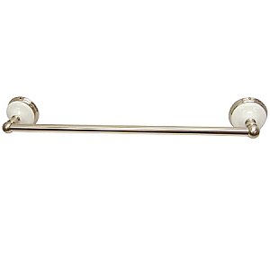 Victorian Towel Bar 18" - Satin Nickel