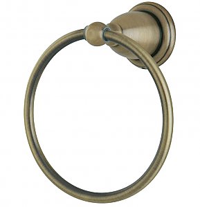 Heritage Collection Towel Ring - Vintage Brass