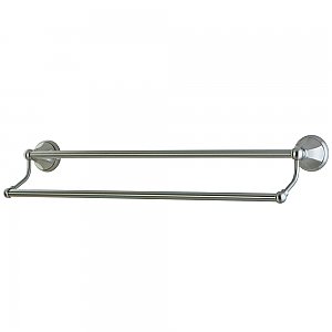 Metropolitan Collection 18" Double Towel Bar - Satin Nickel