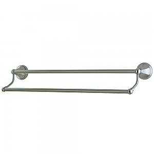Metropolitan Collection 24" Double Towel Bar - Satin Nickel