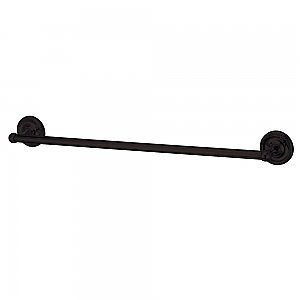 Laurel Collection 24" Single Towel Bar - Oil Rubbed Bronze