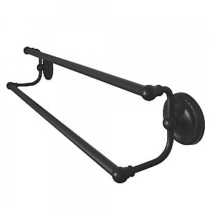 Laurel Collection 18" Double Towel Bar - Oil Rubbed Bronze