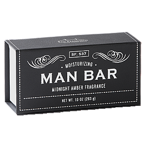 San Francisco Soap Co. Man Bar Midnight Amber