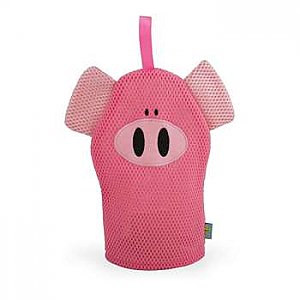 Pink Pig Wacky Wash Mitt