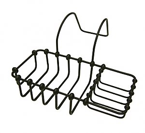Clawfoot Bathtub Large Soap & Sponge Holder - Oil Rubbed Bronze