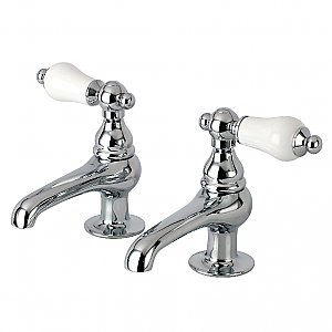 Kingston Brass CC6L1 Basin Faucet (1)CCPL1CSC (1)CCPL1CSH, Polished Chrome