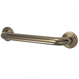 24" Milano Collection Safety Grab Bar for Bathroom - Polished Brass