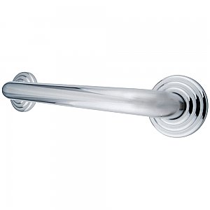 12" Restoration Collection Safety Grab Bar for Bathroom - Polished Chrome