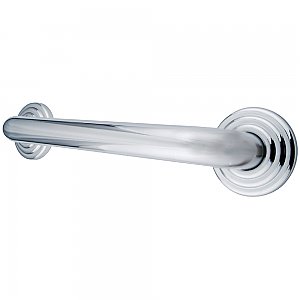 18" Restoration Collection Safety Grab Bar for Bathroom - Polished Chrome