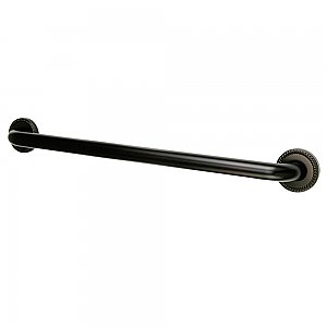18" Laurel Collection Safety Grab Bar for Bathroom - Oil Rubbed Bronze