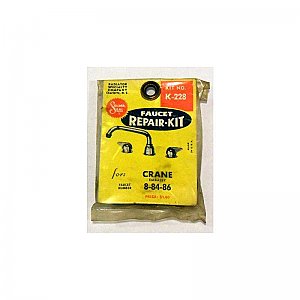 Faucet repair kit for model 8-84-86 (Crane Embassy)