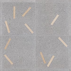 Komi Maolan Antracita 7-7/8" x 7-7/8" Porcelain Floor & Wall Tile - 25 Tiles Per Case - 11.25 Sq. Ft.