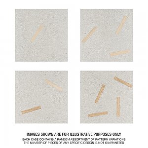 Komi Maolan Beige 7-7/8" x 7-7/8" Porcelain Floor & Wall Tile - 25 Tiles Per Case - 11.25 Sq. Ft.
