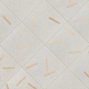 Komi Maolan Beige 7-7/8" x 7-7/8" Porcelain Floor & Wall Tile - 25 Tiles Per Case - 11.25 Sq. Ft.