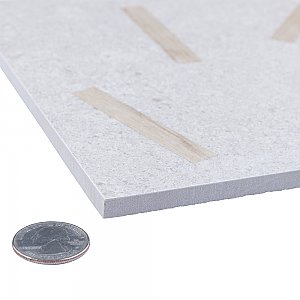 Komi Maolan Gris 7-7/8" x 7-7/8" Porcelain Floor & Wall Tile - 25 Tiles Per Case - 11.25 Sq. Ft.