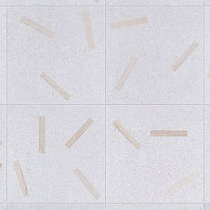 Komi Maolan Gris 7-7/8" x 7-7/8" Porcelain Floor & Wall Tile - 25 Tiles Per Case - 11.25 Sq. Ft.