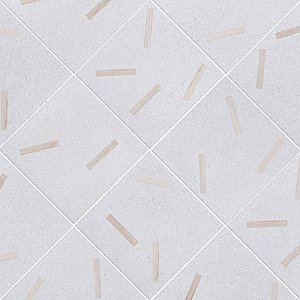 Komi Maolan Gris 7-7/8" x 7-7/8" Porcelain Floor & Wall Tile - 25 Tiles Per Case - 11.25 Sq. Ft.