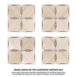 Komi Mossy 7-7/8" x 7-7/8" Porcelain Floor & Wall Tile - 25 Tiles Per Case - 11.25 Sq. Ft.