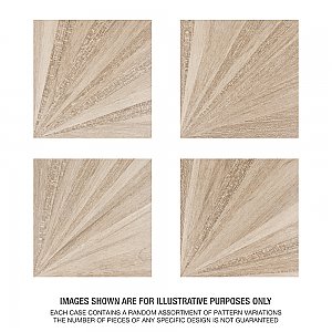 Komi Murlen Crema 7-7/8" x 7-7/8" Porcelain Floor & Wall Tile - 25 Tiles Per Case - 11.25 Sq. Ft.
