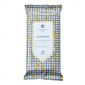 Beekman 1802 Goat Milk Face Wipes - Lavender - 30 Count