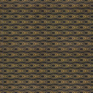 Art Deco Daiquiri Black 11-3/4" x 11-3/4" Porcelain Floor & Wall Tile - Per Case of 13 - 12.74 Sq. Ft.
