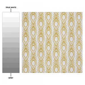 Art Deco Daiquiri White 11-3/4" x 11-3/4" Porcelain Floor & Wall Tile - Per Case of 13 - 12.74 Sq. Ft.