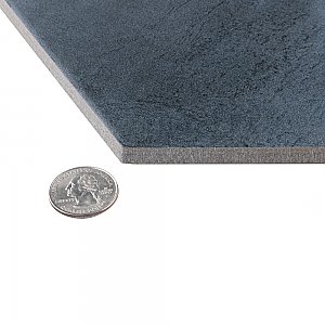 Industrial Hex Blue 8-1/2" x 9-7/8" Porcelain Floor & Wall Tile - 9 Tiles Per Case - 4.05 Sq. Ft.