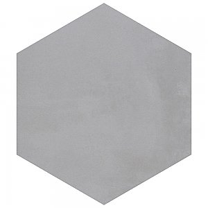 Industrial Hex White 8-1/2" x 9-7/8" Porcelain Floor & Wall Tile - 9 Tiles Per Case - 4.05 Sq. Ft.