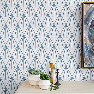 Horizon Dawn Hex Azul 7-3/4" x 9" Porcelain Floor & Wall Tile - 24 Tiles Per Case - 8.88 Sq. Ft.