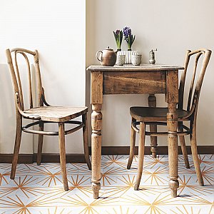 Horizon Dawn Hex Mostaza 7-3/4" x 9" Porcelain Floor & Wall Tile - Per Case of 24 - 8.88 Sq. Ft