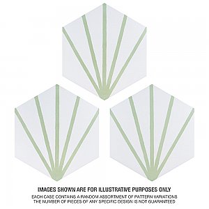 Horizon Dawn Hex Verde 7-3/4" x 9" Porcelain Floor & Wall Tile - 24 Tiles Per Case - 8.88 Sq. Ft.