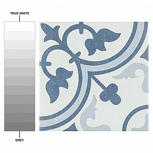 Arte Crystal 9-3/4" x 9-3/4" Porcelain Tile - Per Case of 16 Tile - 10.84 Sq. Ft. Per Case
