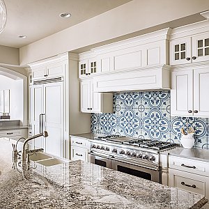 Arte Crystal 9-3/4" x 9-3/4" Porcelain Tile - Per Case of 16 Tile - 10.84 Sq. Ft. Per Case