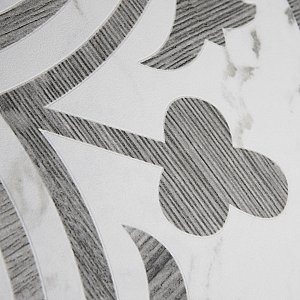 Arte Loire Silver 9-3/4" x 9-3/4" Porcelain Tile - Per Case of 16 Tile - 10.88 Sq. Ft. Per Case
