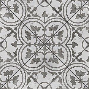 Arte Loire Silver 9-3/4" x 9-3/4" Porcelain Tile - Per Case of 16 Tile - 10.88 Sq. Ft. Per Case