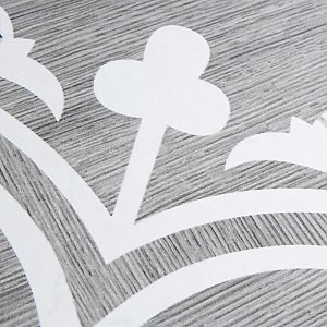 Llama Arte Loire Verso Silver Smoke 9-3/4" x 9-3/4" Porcelain Floor & Wall Tile - Per Case of 16 - 10.88 Sq. Ft.