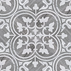 Llama Arte Loire Verso Silver Smoke 9-3/4" x 9-3/4" Porcelain Floor & Wall Tile - Per Case of 16 - 10.88 Sq. Ft.
