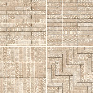 Aspdin Brick Essence Cotto 2-3/8" x 9-3/4" Porcelain Floor and Wall Tile - 34 Tiles Per Case - 5.78 Square Feet