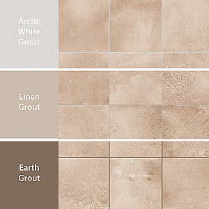 Aspdin Cotto 9-3/4" x 9-3/4" Porcelain Floor and Wall Tile - 16 Tiles Per Case - 10.88 Square Feet